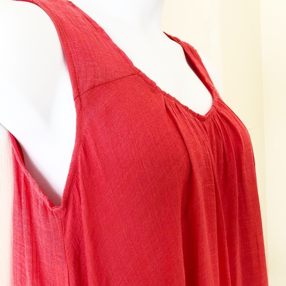 Papa Vancouver Dark Coral coloured Dress Size: Large - Picture 3 of 12